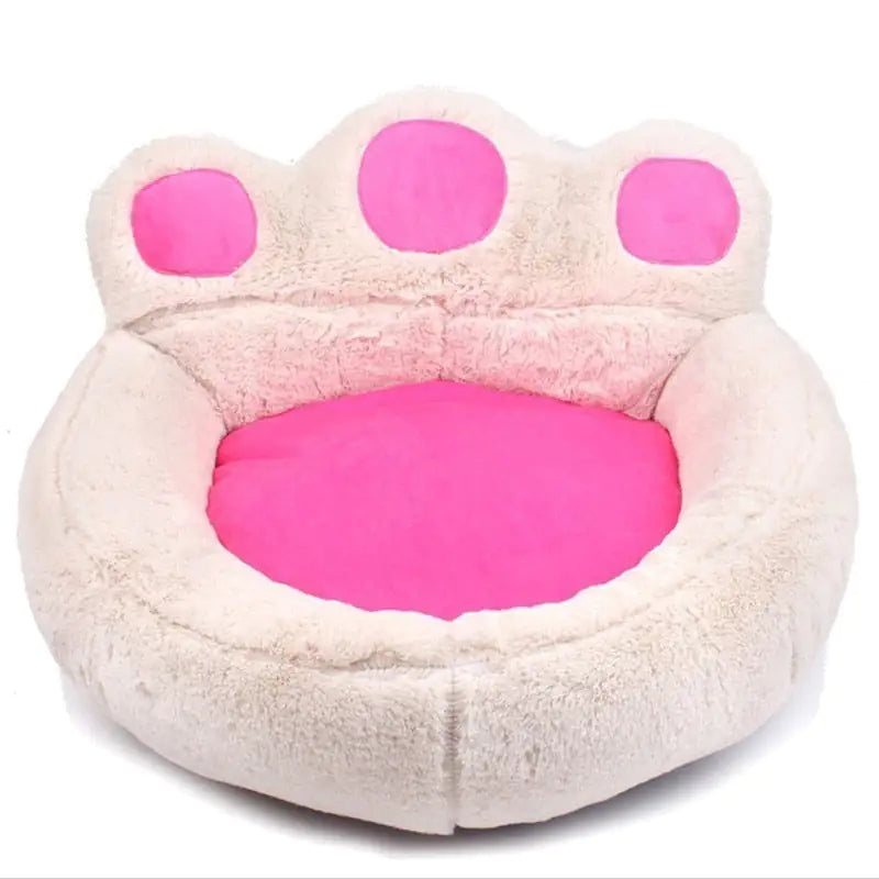 Paw Shape Washable Sleeping Dog Bed